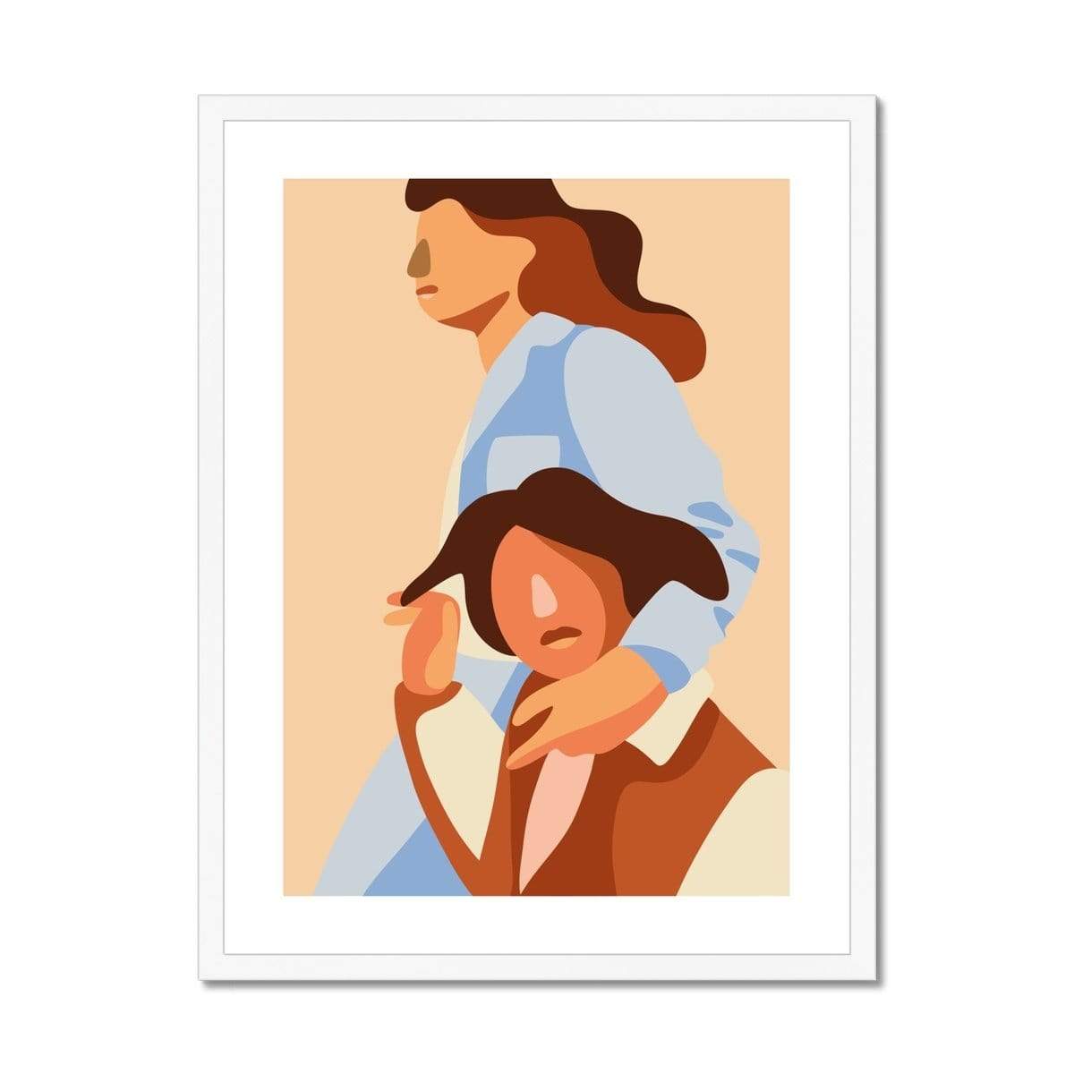 Prodigi Fine art 18"x24" / White Frame Cecile Gariepy | Tribute To Susan Meiselas 3