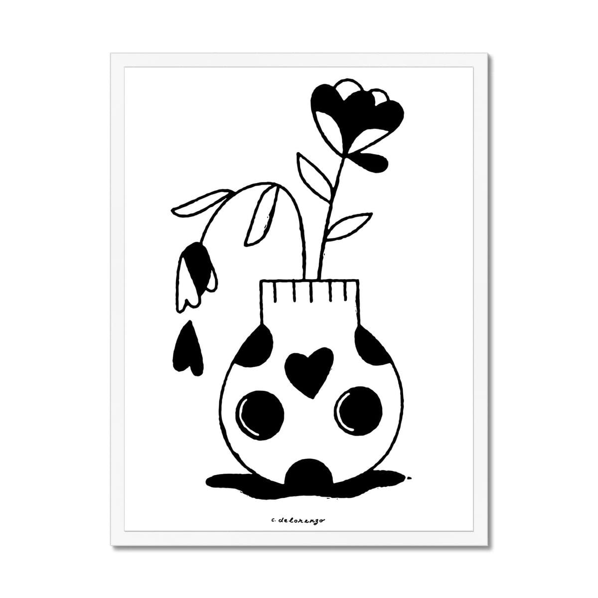 Prodigi Fine art 18"x24" / White Frame Christopher Delorenzo | Wilted