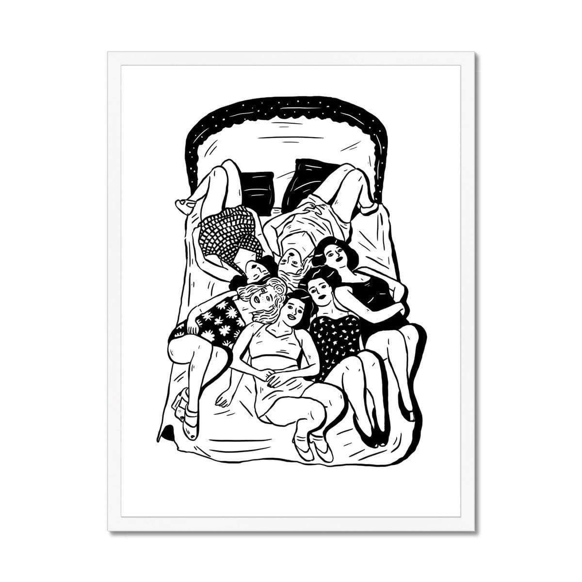 Prodigi Fine art 18"x24" / White Frame Cloé Bourguignon | Girls