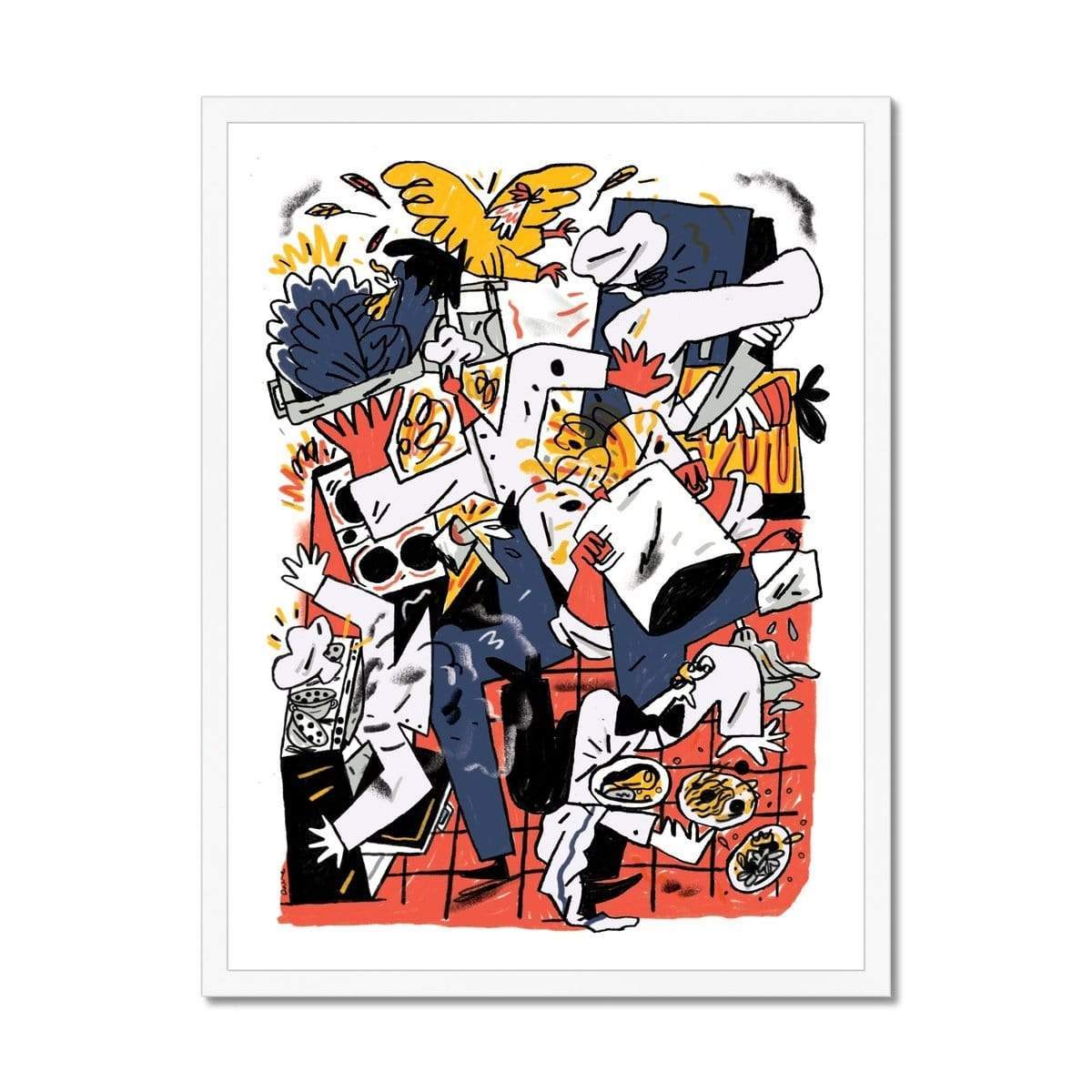 Prodigi Fine art 18"x24" / White Frame David J McMillan | Kitchen Nightmares