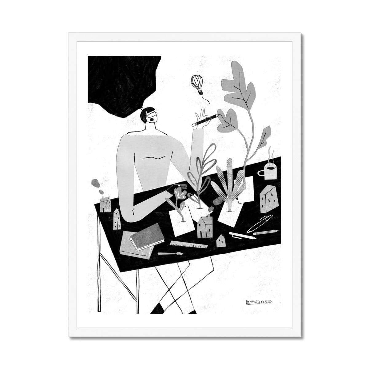 Prodigi Fine art 18"x24" / White Frame Fernando Cobelo | The Beauty of Creation