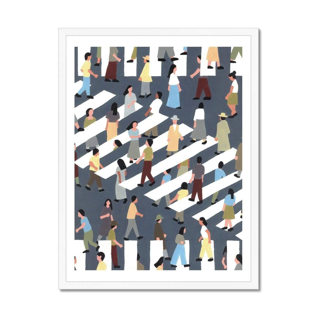 Prodigi Fine art 18"x24" / White Frame Francesco Ciccolella | Shibuya Crossing