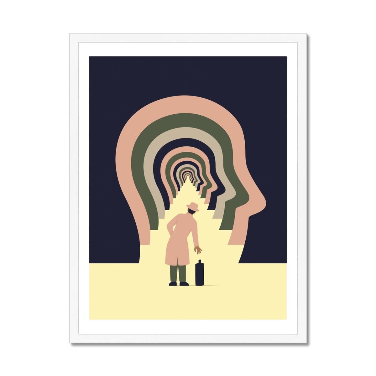 Prodigi Fine art 18"x24" / White Frame Francesco Ciccolella | Travel Opens The Mind