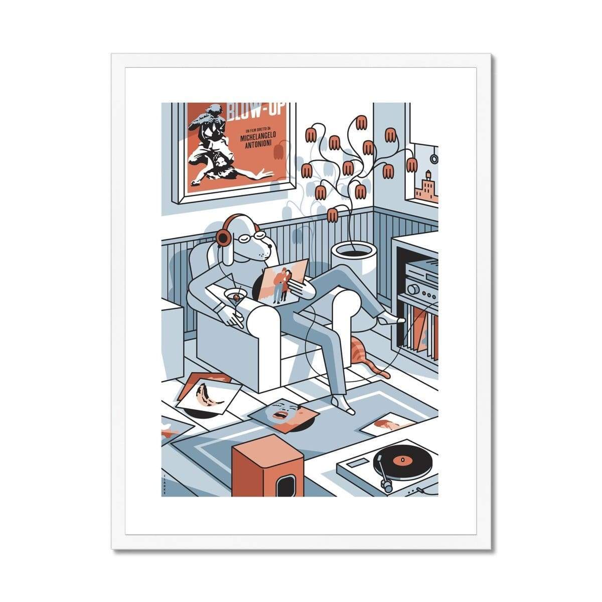 Prodigi Fine art 18"x24" / White Frame Greg Clarke | The Audiophile