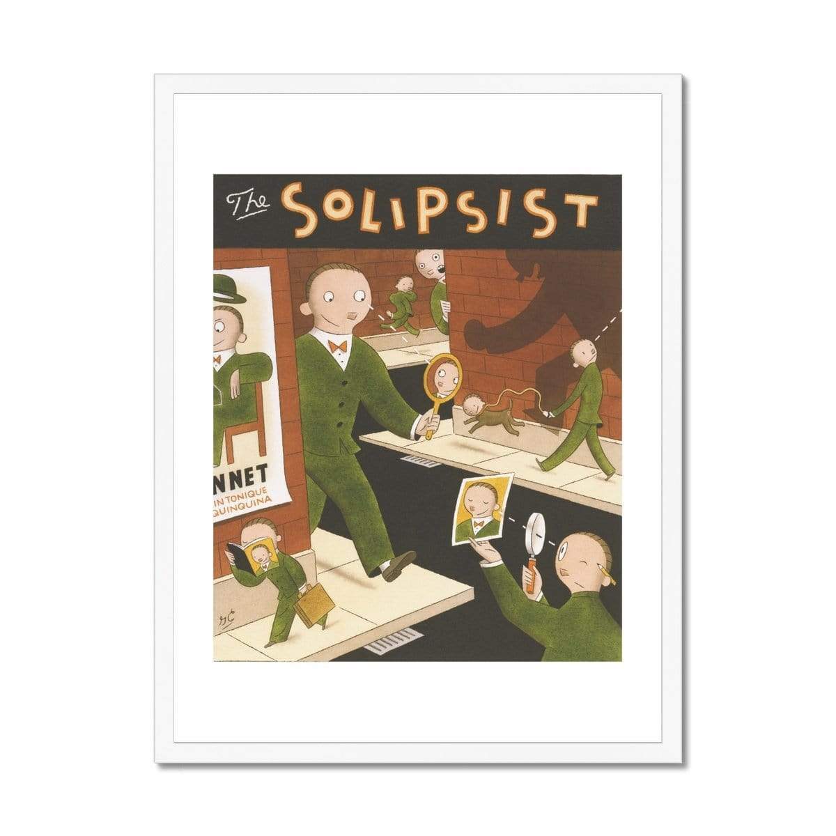 Prodigi Fine art 18"x24" / White Frame Greg Clarke | The Solipsist