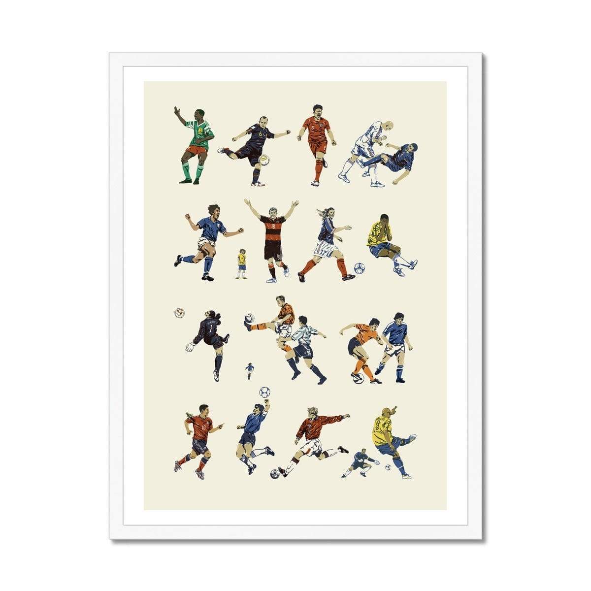 Prodigi Fine art 18"x24" / White Frame Harry Tennant | World Cup Moments