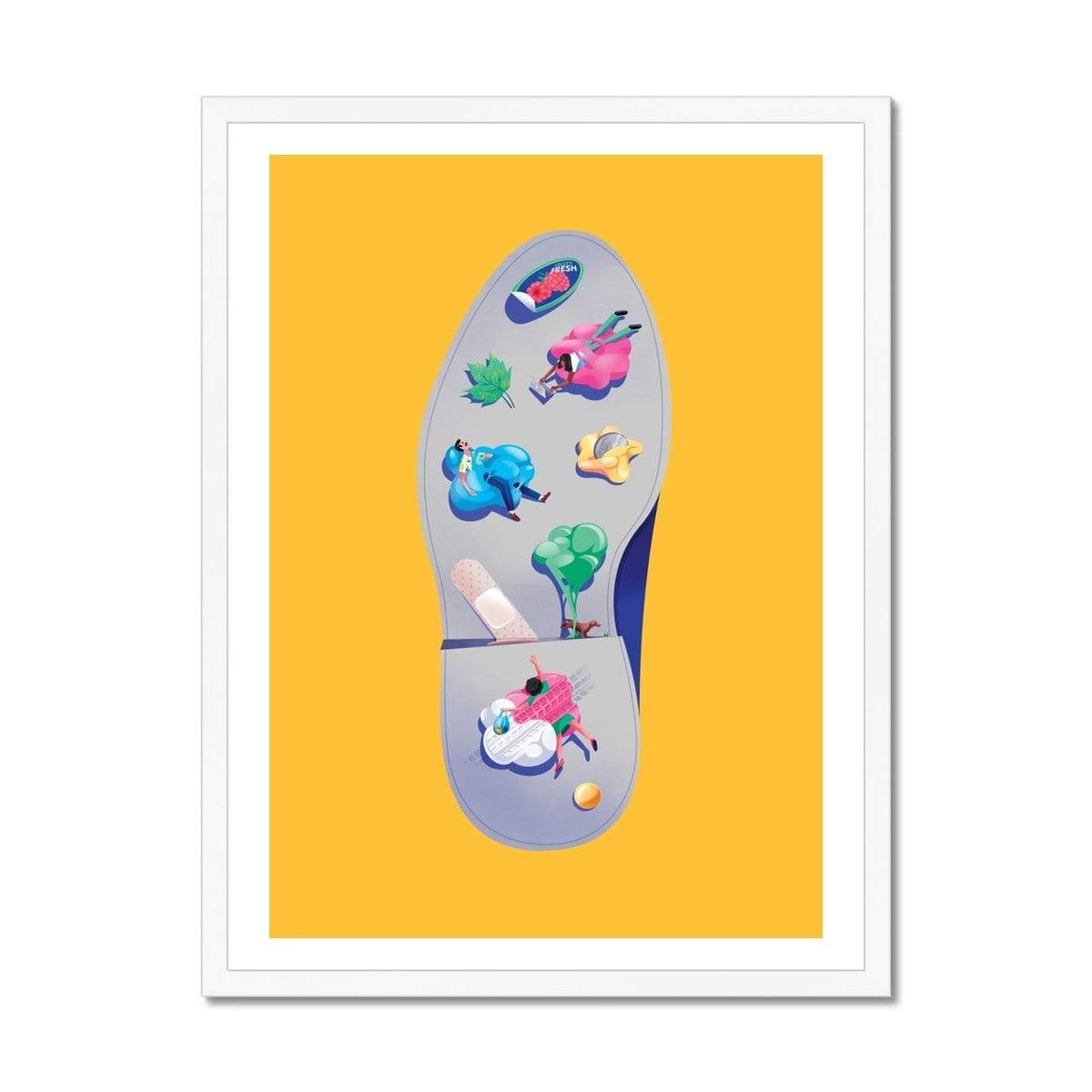 Prodigi Fine art 18"x24" / White Frame Jack Hudson | Gum