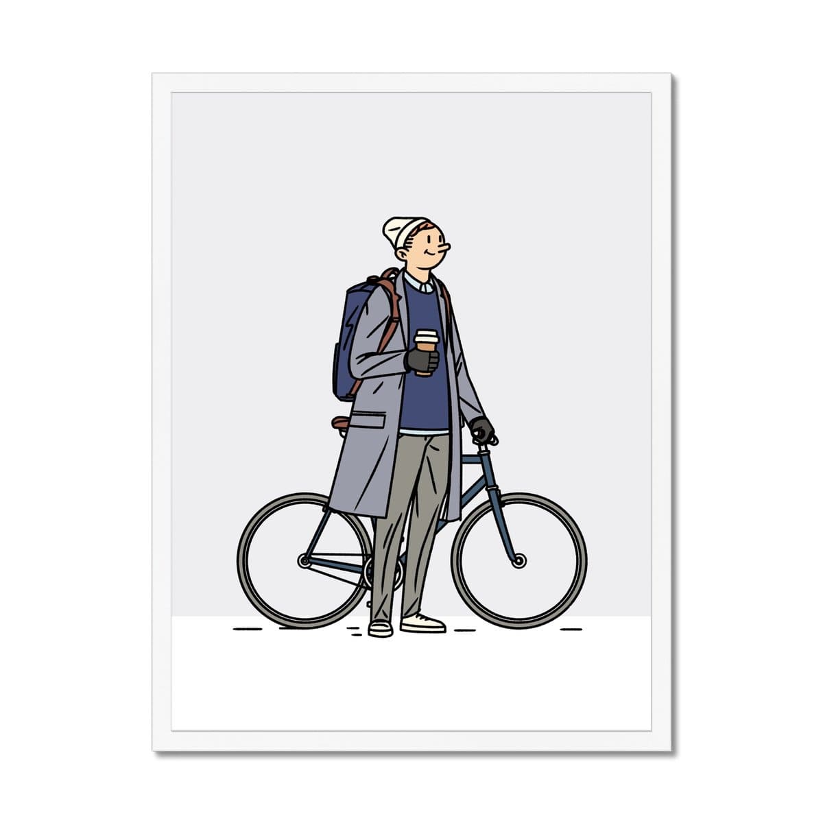 Prodigi Fine art 18"x24" / White Frame Janne Iivonen | The Ride