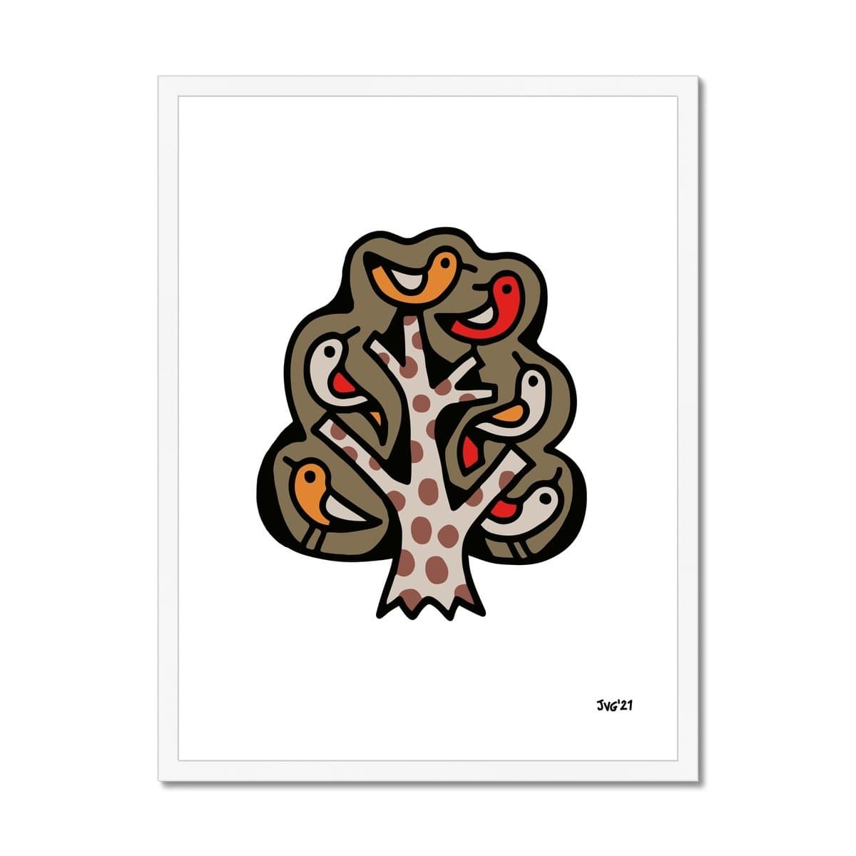 Prodigi Fine art 18"x24" / White Frame Jasper Van Gestel | Abundance Framed Print