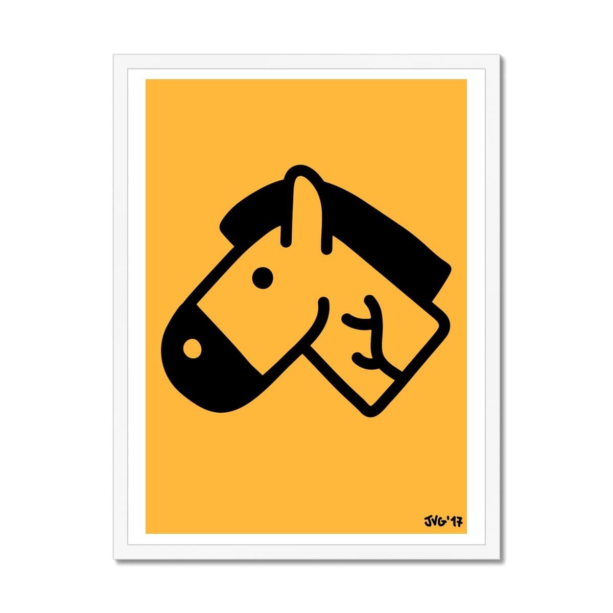 Prodigi Fine art 18"x24" / White Frame Jasper Van Gestel | Workhorse