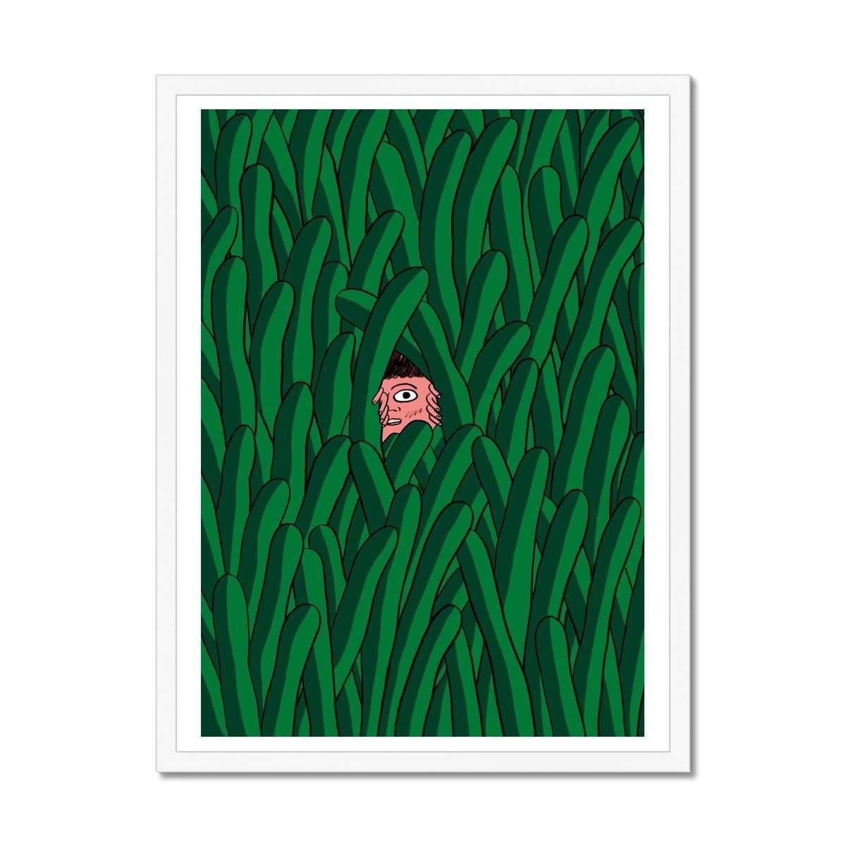 Prodigi Fine art 18"x24" / White Frame Ji Hyun Yu | Discovery