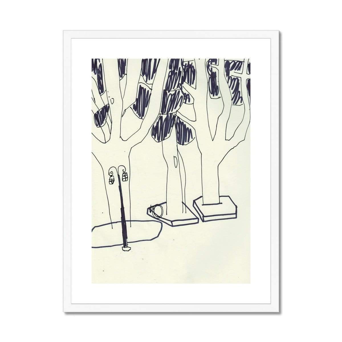 Prodigi Fine art 18"x24" / White Frame Joe Gamble | Fuxing Park