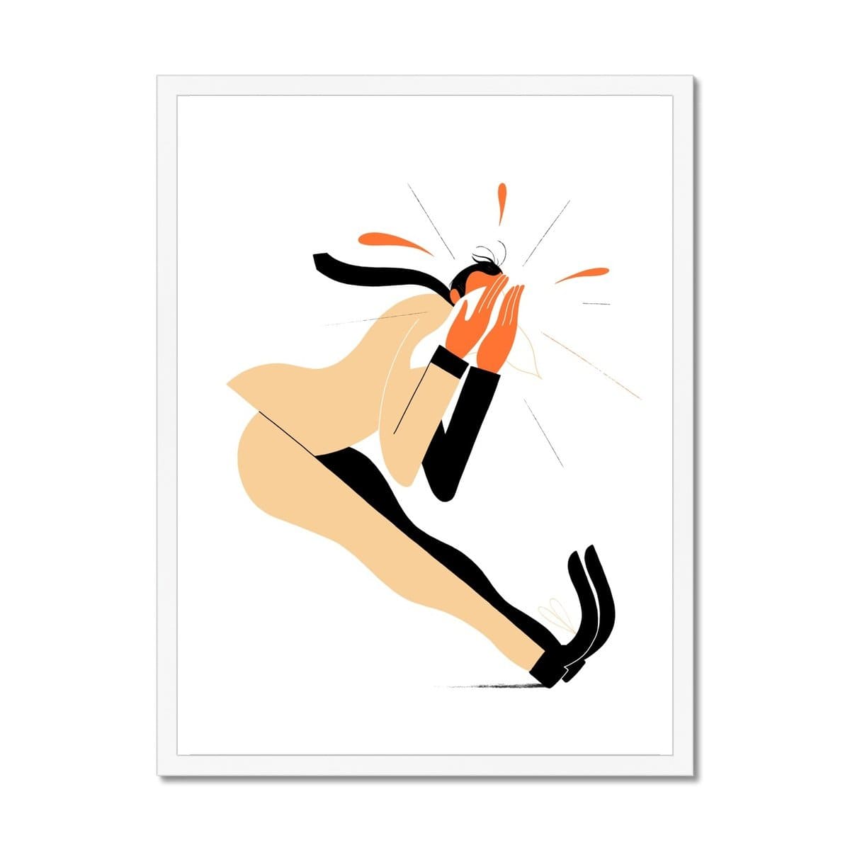 Prodigi Fine art 18"x24" / White Frame Joren Joshua | Sneezer