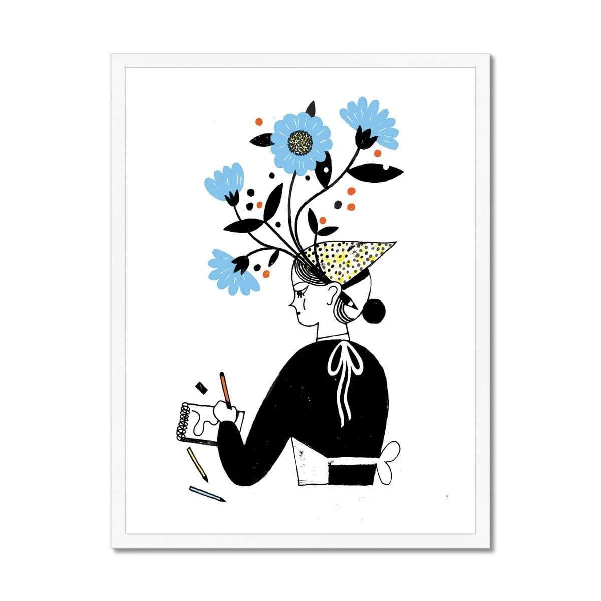 Prodigi Fine art 18"x24" / White Frame Julianna Brion | Artist