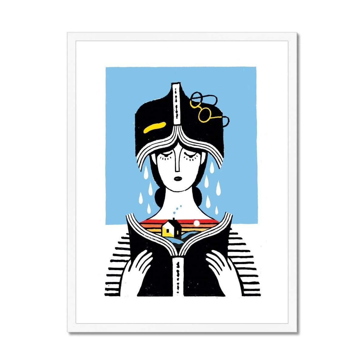 Prodigi Fine art 18"x24" / White Frame Julianna Brion | Reader