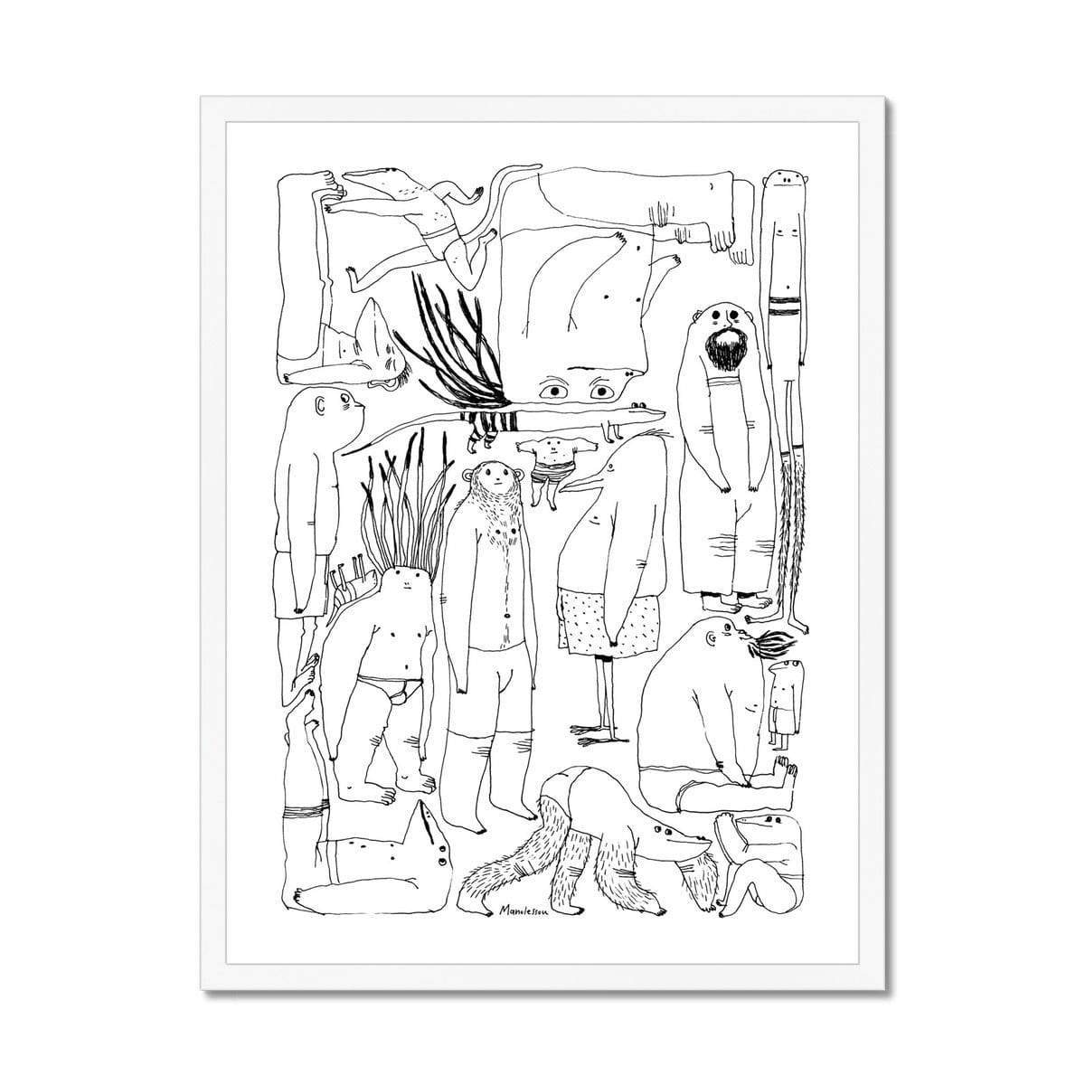 Prodigi Fine art 18"x24" / White Frame Katherina Manolessou | Men in Pants Lives