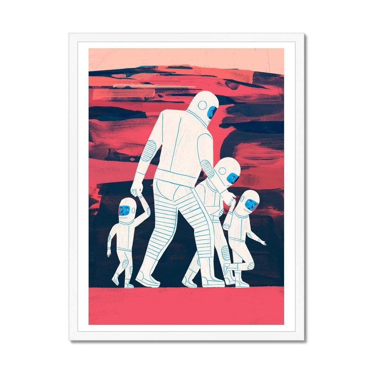 Prodigi Fine art 18"x24" / White Frame Keith Negley | Origins