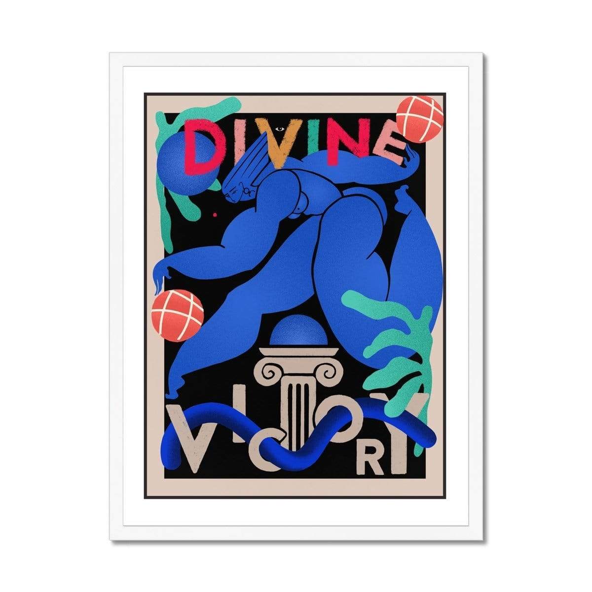 Prodigi Fine art 18"x24" / White Frame Kelly Anna | Divine Victory