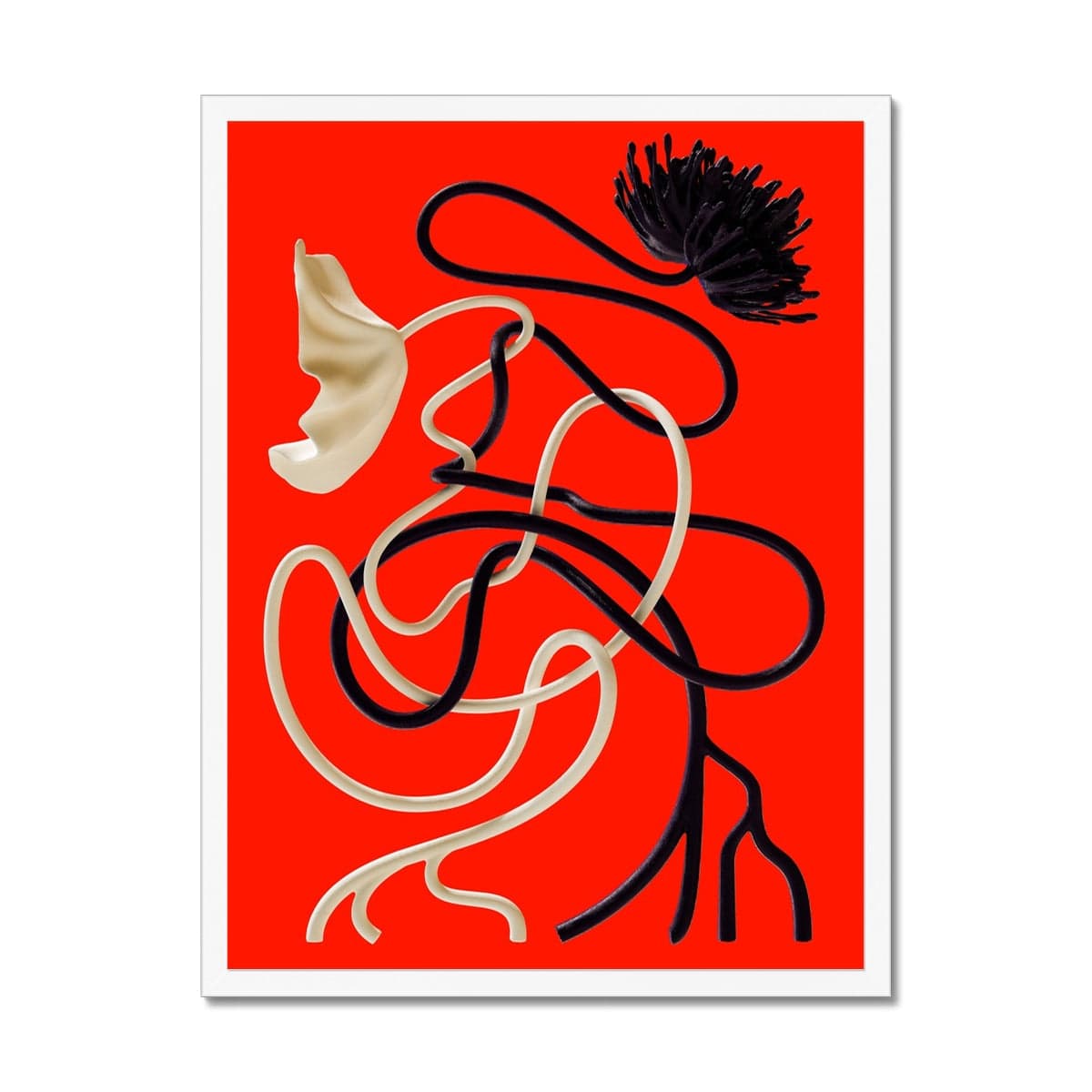 Prodigi Fine art 18"x24" / White Frame Khyati Trehan - Love Letter