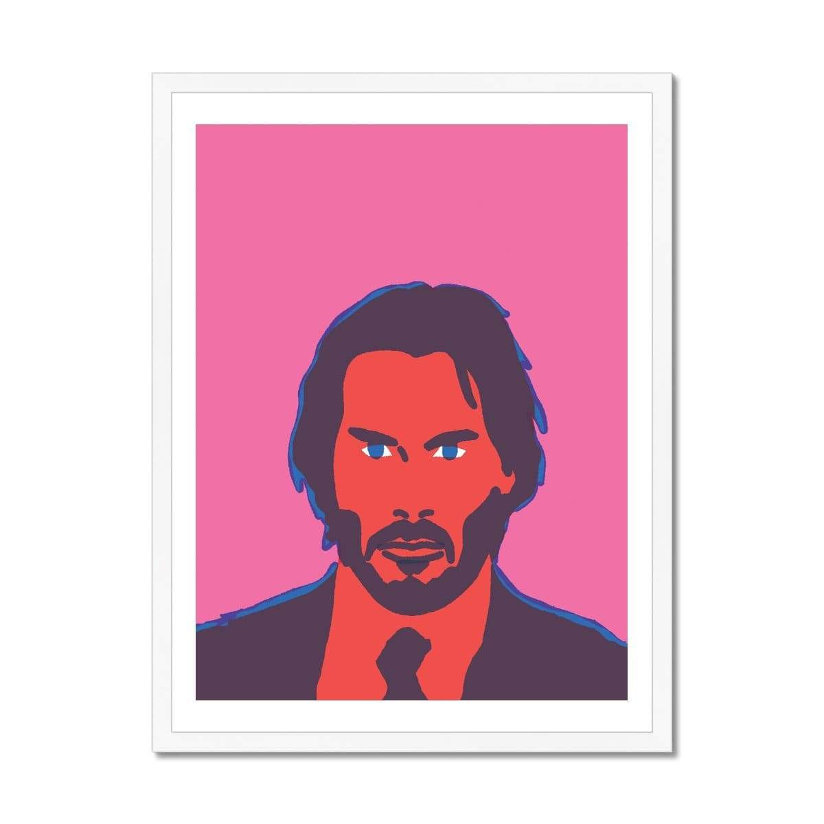 Prodigi Fine art 18"x24" / White Frame Lorenzo Gritti | Keanu