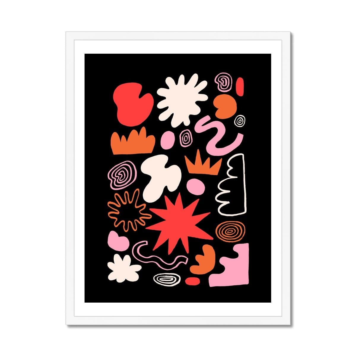 Prodigi Fine art 18"x24" / White Frame Mélanie Johnsson | Crazy, Stupid, Fun