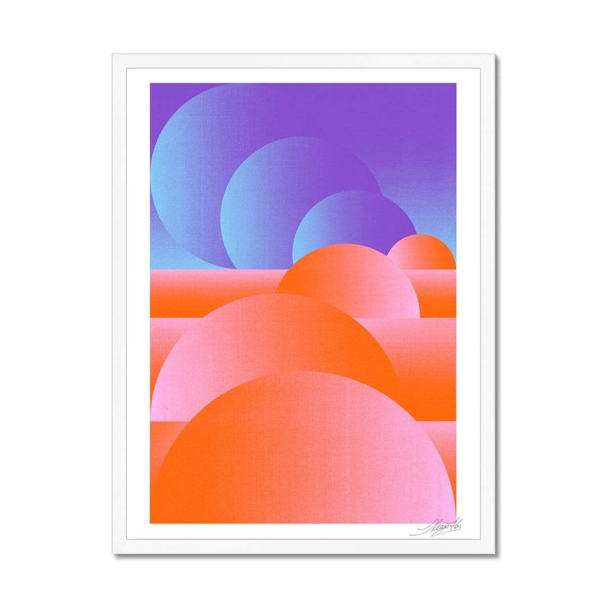 Prodigi Fine art 18"x24" / White Frame Merijn Hos | 1