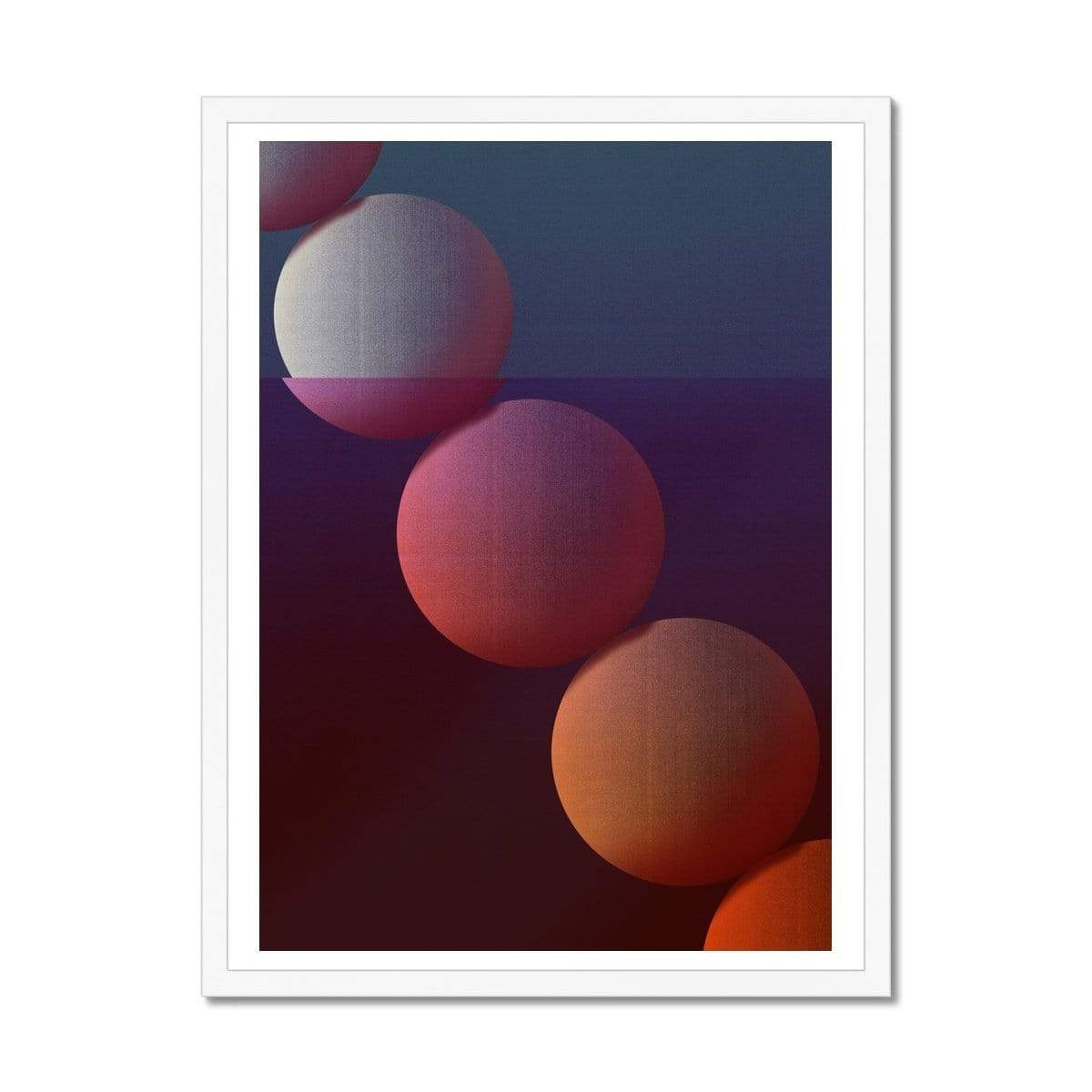 Prodigi Fine art 18"x24" / White Frame Merijn Hos | Water