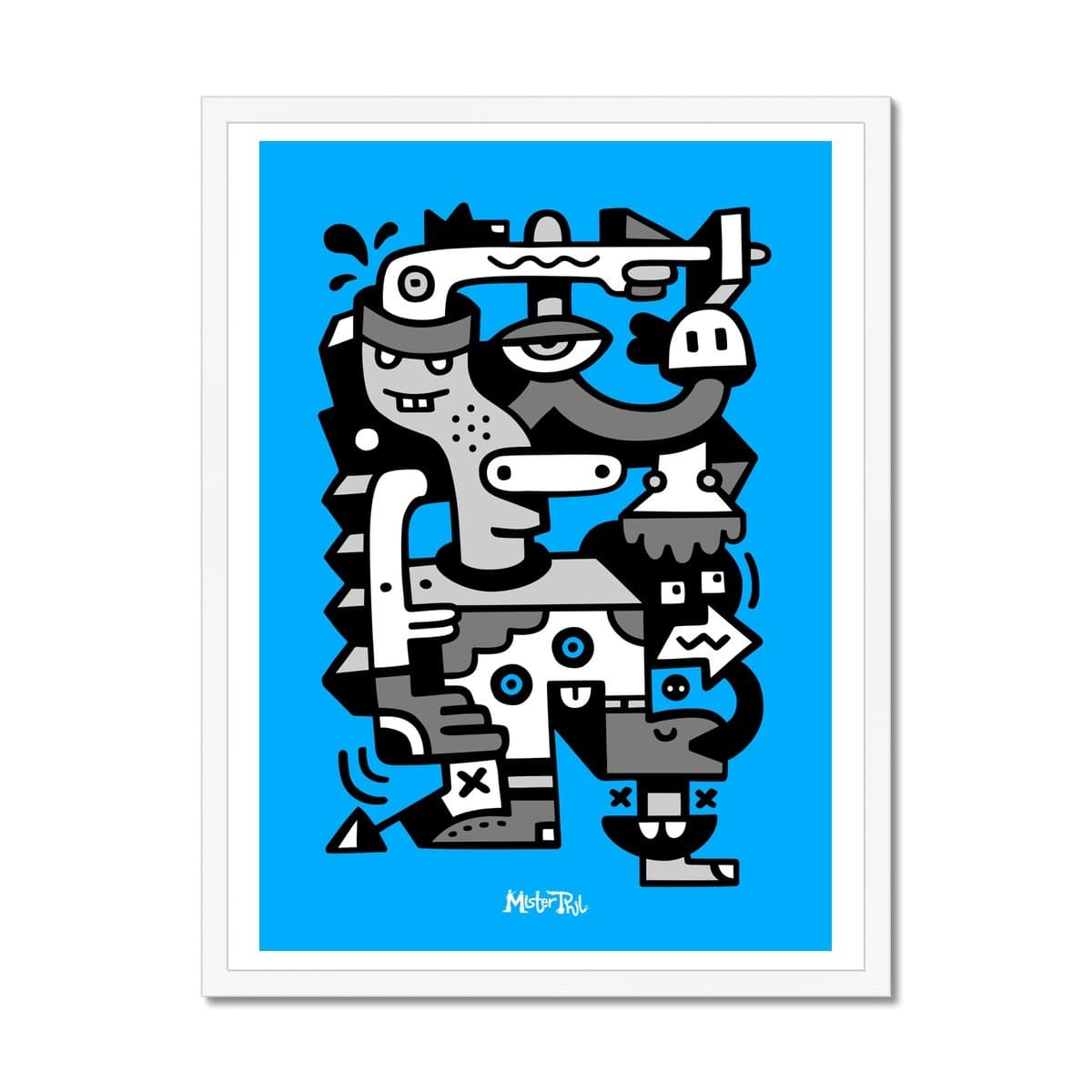 Prodigi Fine art 18"x24" / White Frame Mister Phil | Relative Fiasco