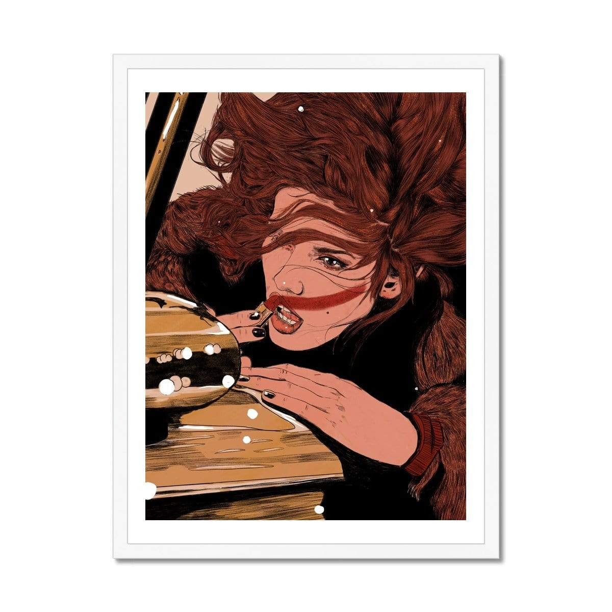 Prodigi Fine art 18"x24" / White Frame Nicole Rifkin | Oops