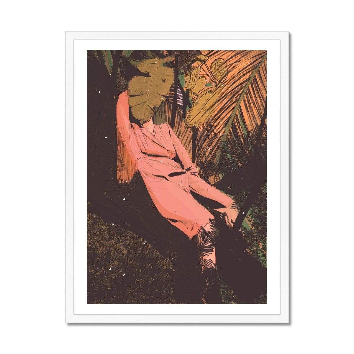 Prodigi Fine art 18"x24" / White Frame Nicole Rifkin | Summer Nap