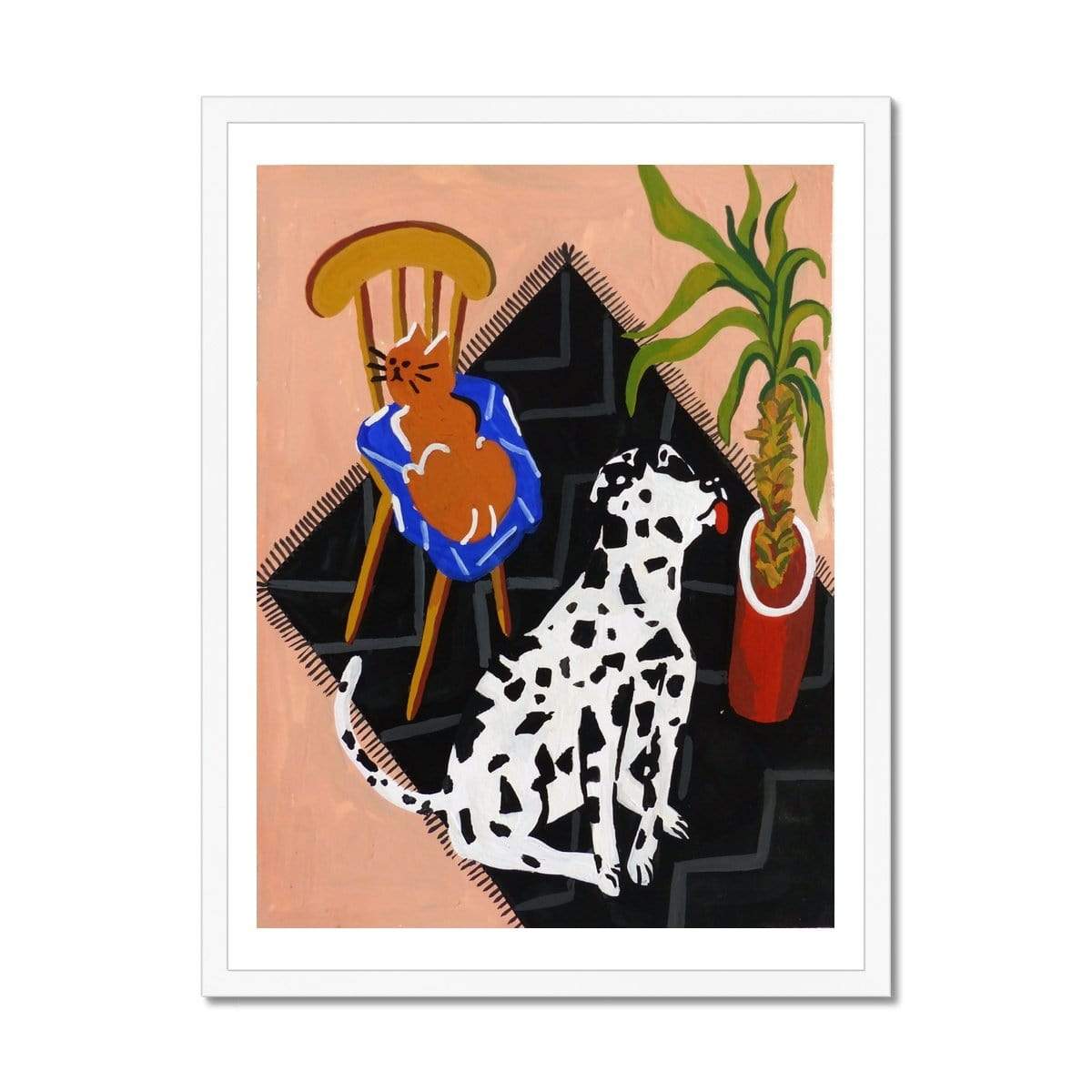 Prodigi Fine art 18"x24" / White Frame Rebecca Cottrell | Getting Along Fine