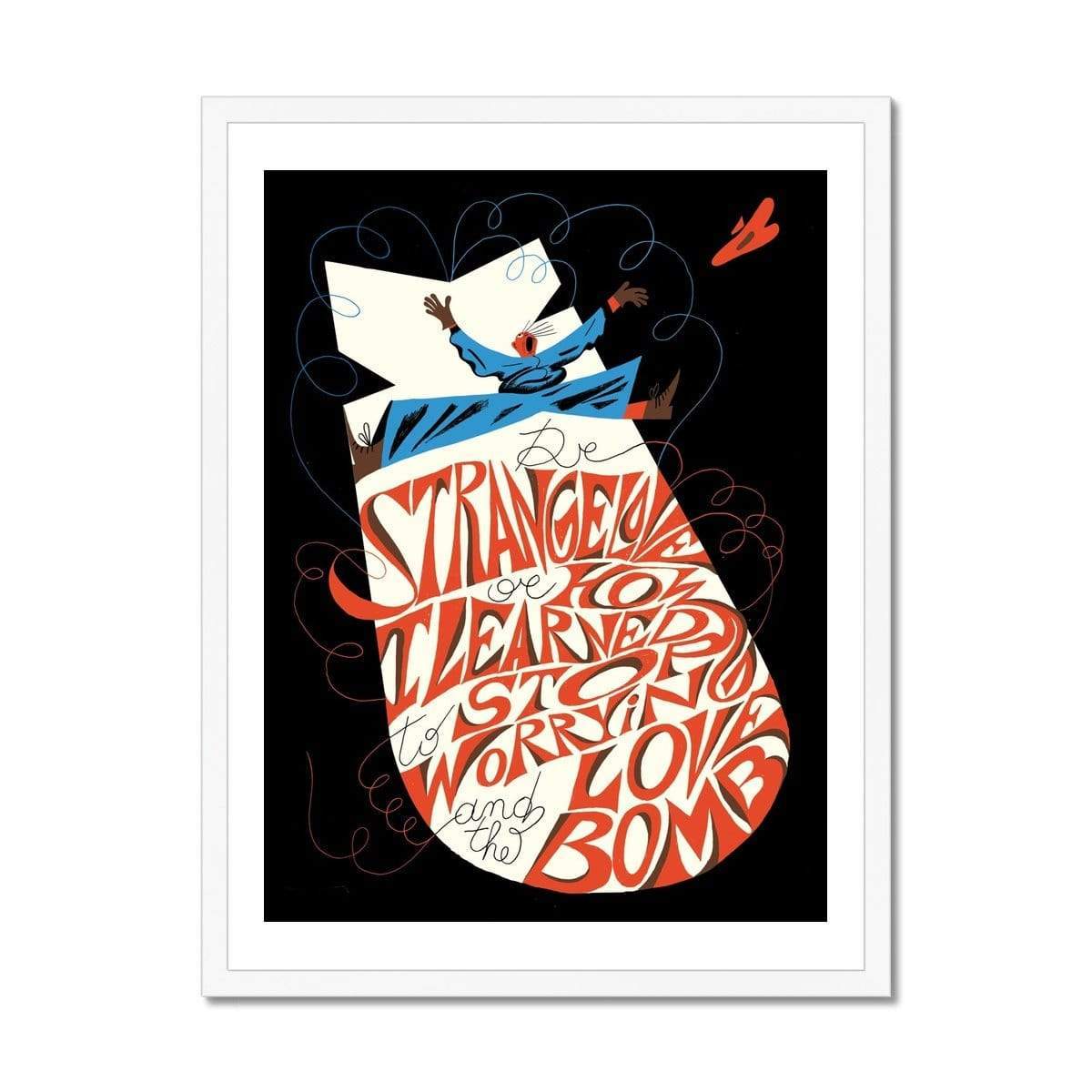 Prodigi Fine art 18"x24" / White Frame Sarah Mazzetti | Dr Strangelove