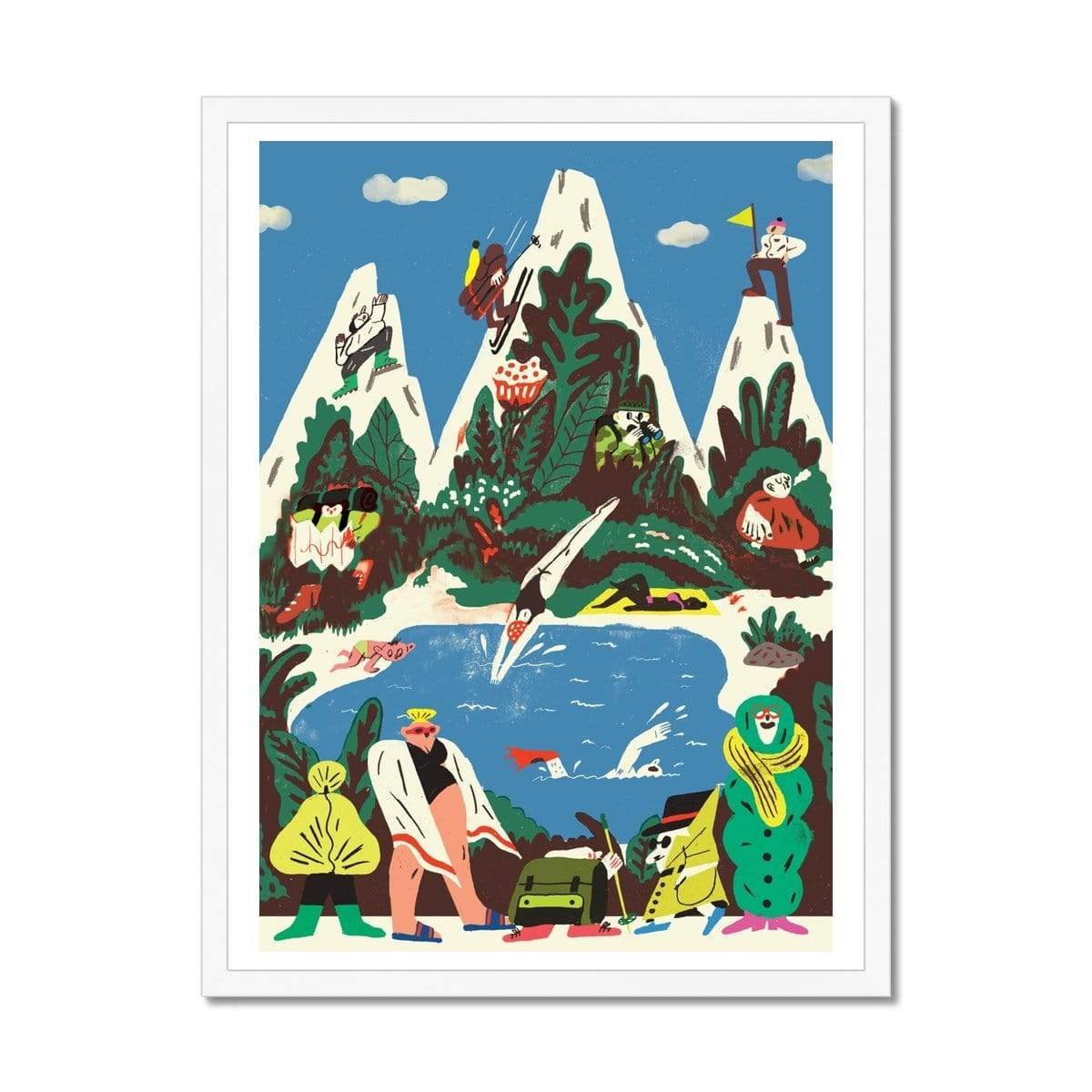 Prodigi Fine art 18"x24" / White Frame Sarah Mazzetti | Outdoors