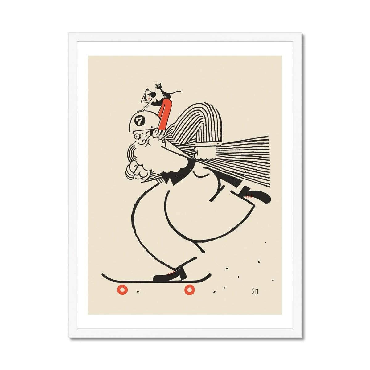 Prodigi Fine art 18"x24" / White Frame Simone Massoni | Lock Free