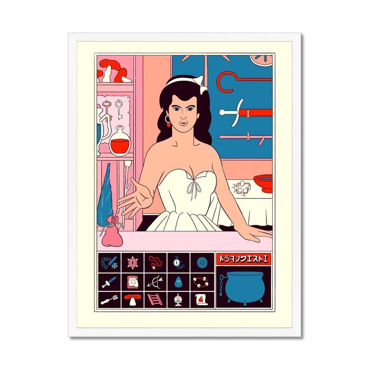 Prodigi Fine art 18"x24" / White Frame Stephen Maurice Graham | Item Shop