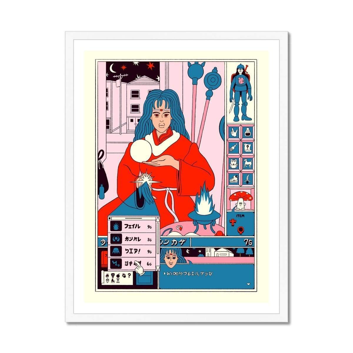 Prodigi Fine art 18"x24" / White Frame Stephen Maurice Graham | Mana Dealer