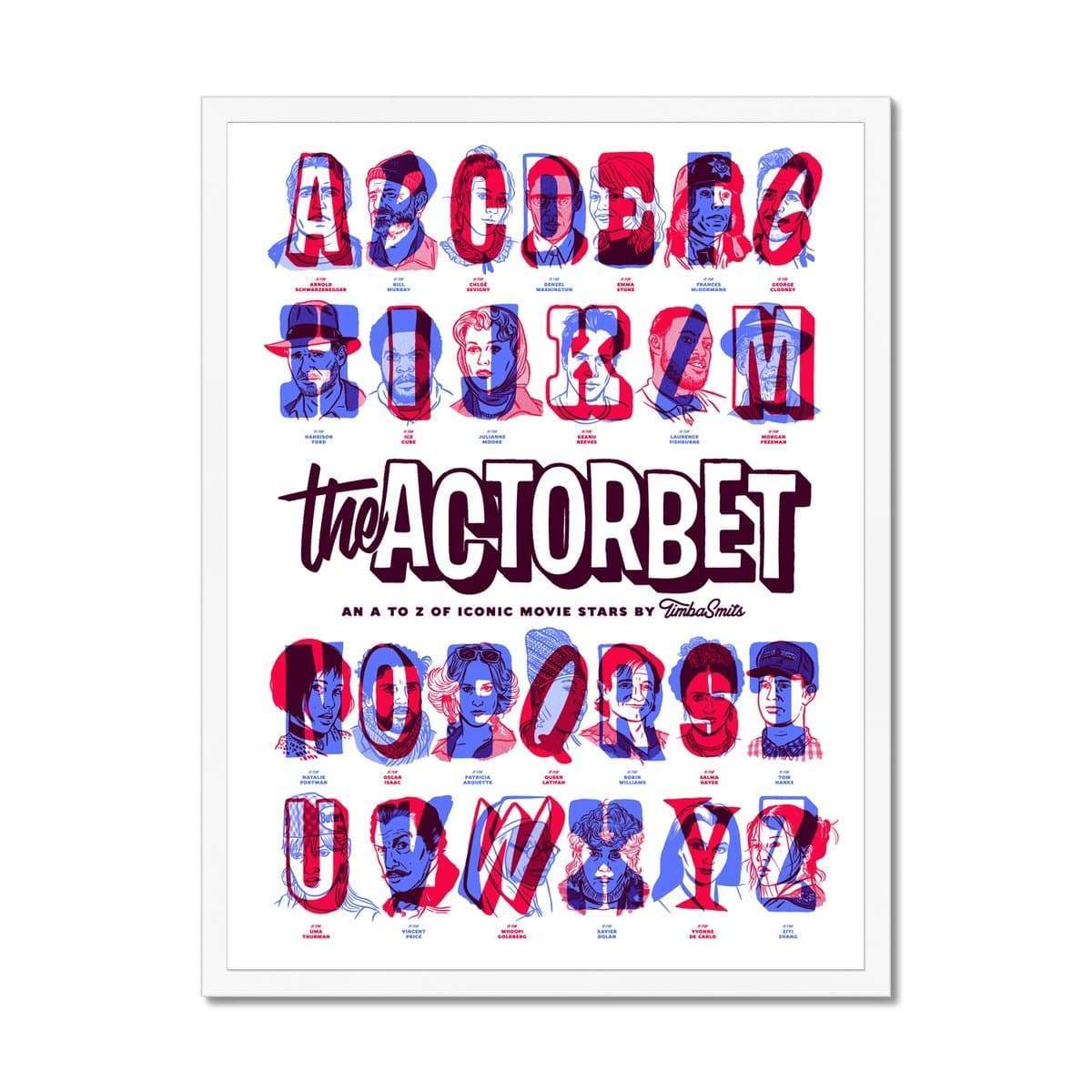 Prodigi Fine art 18"x24" / White Frame Timba Smits | ACTORBET-A-Z