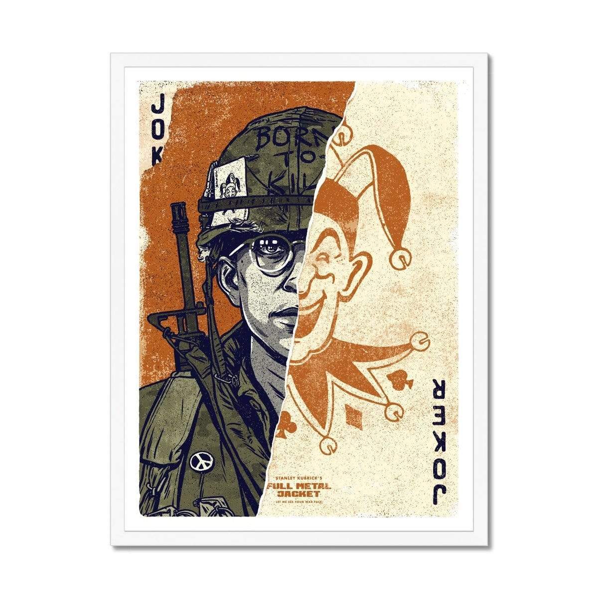 Prodigi Fine art 18"x24" / White Frame Timba Smits | Full Metal Jacket