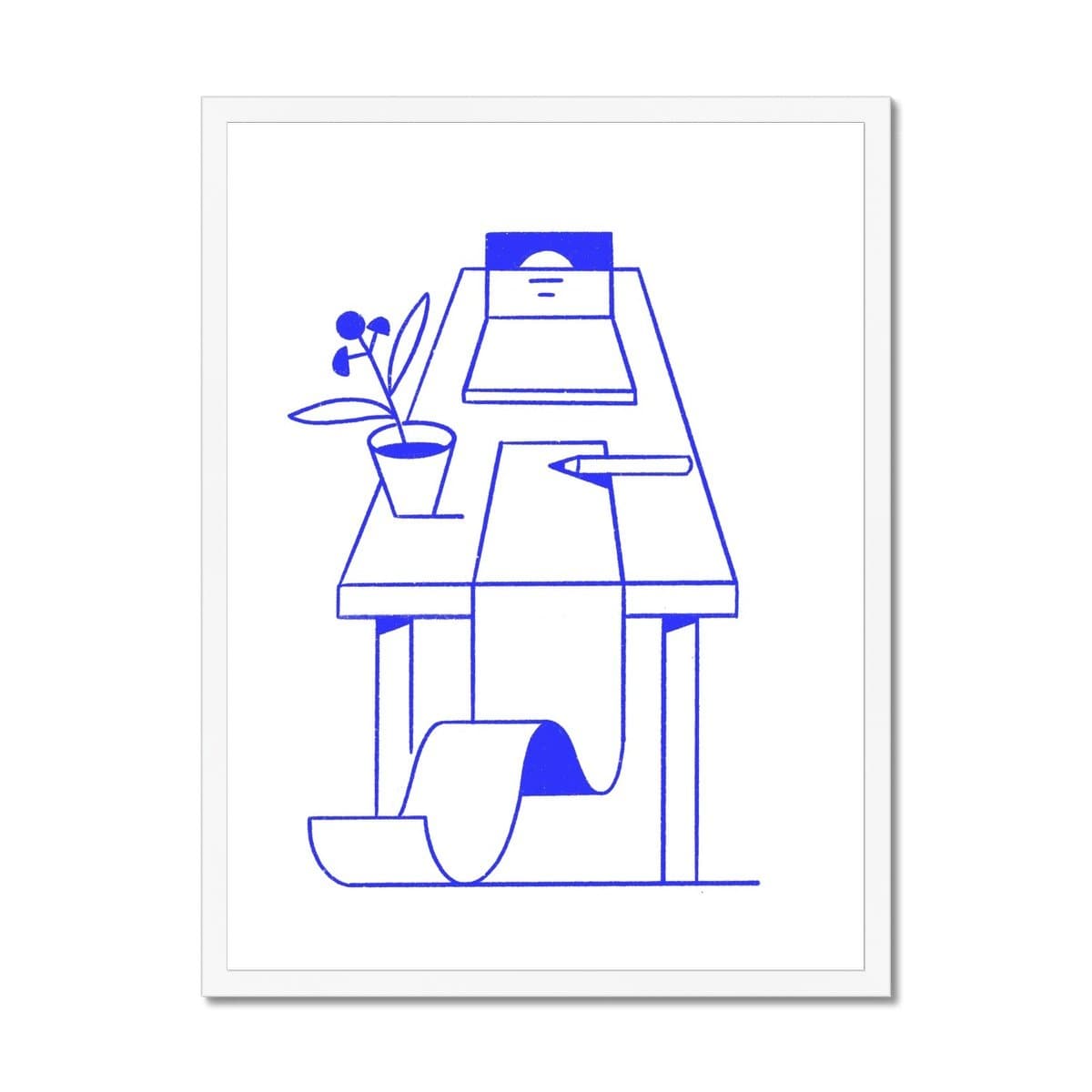 Prodigi Fine art 18"x24" / White Frame Timo Kuilder | Table Manners