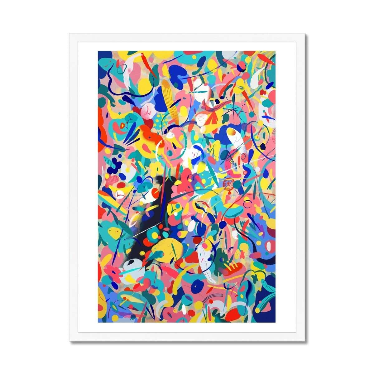 Prodigi Fine art 18"x24" / White Frame Travelling Man