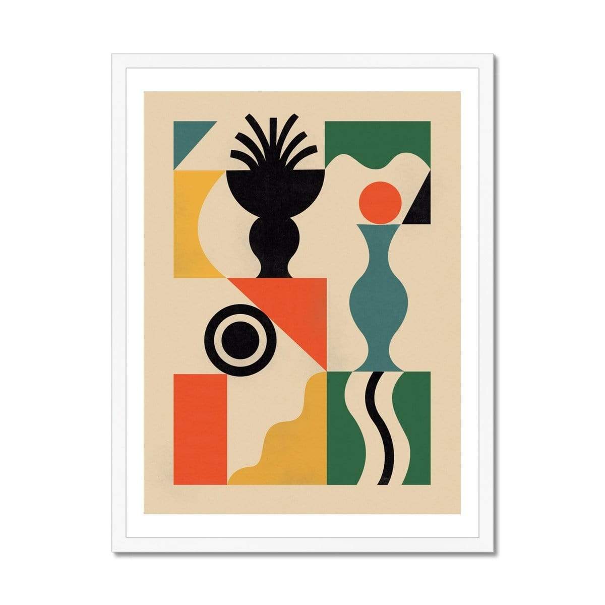 Prodigi Fine art 18"x24" / White Frame Waldemar Stepien | Monotomia