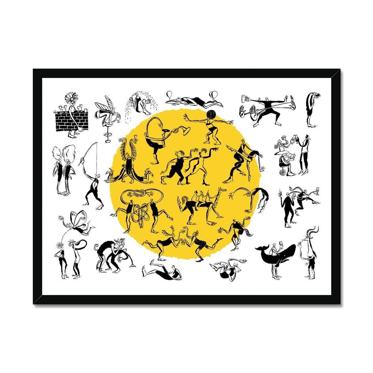 Prodigi Fine art 24"x18" / Black Frame Belle Mellor | Party