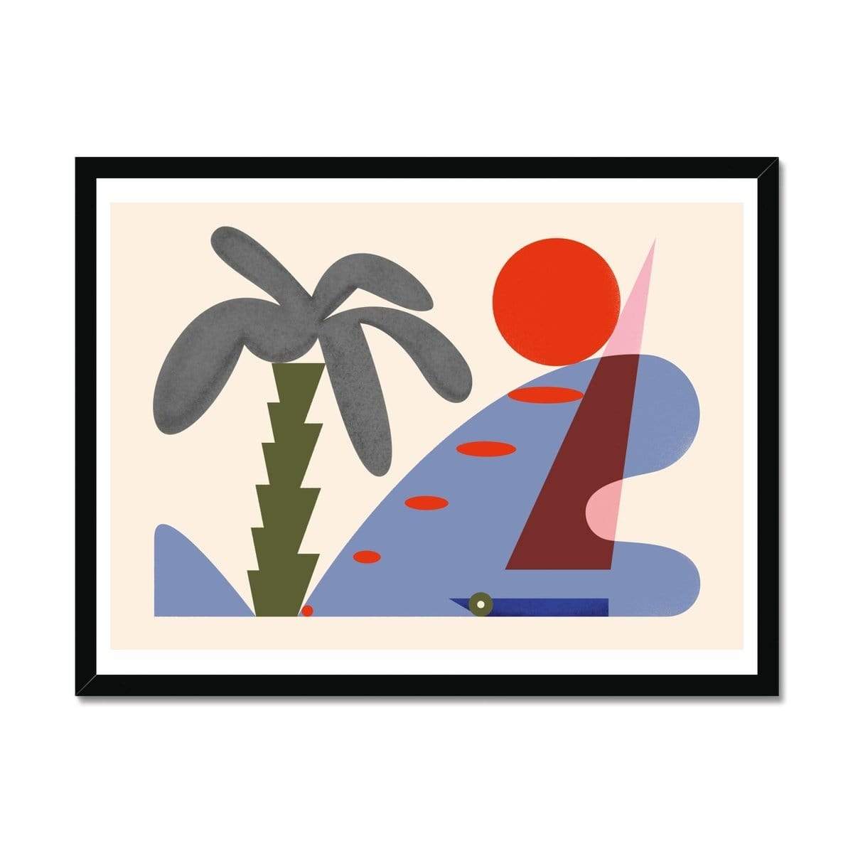 Prodigi Fine art 24"x18" / Black Frame Bratislav Milenković | Summer I