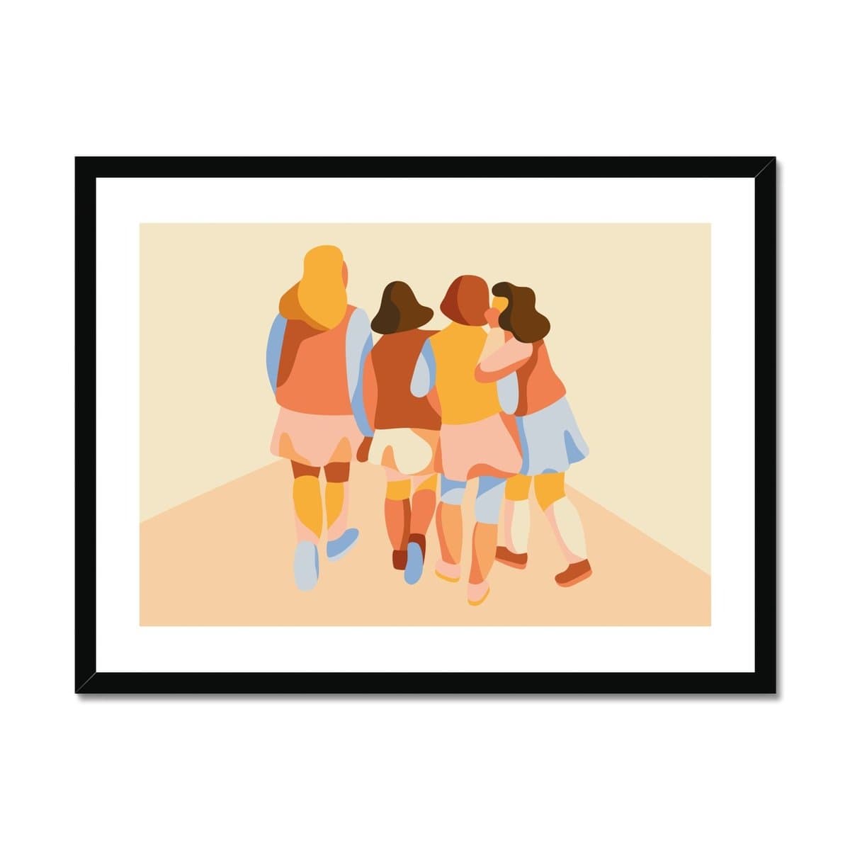 Prodigi Fine art 24"x18" / Black Frame Cecile Gariepy | Tribute To Susan Meiselas 1