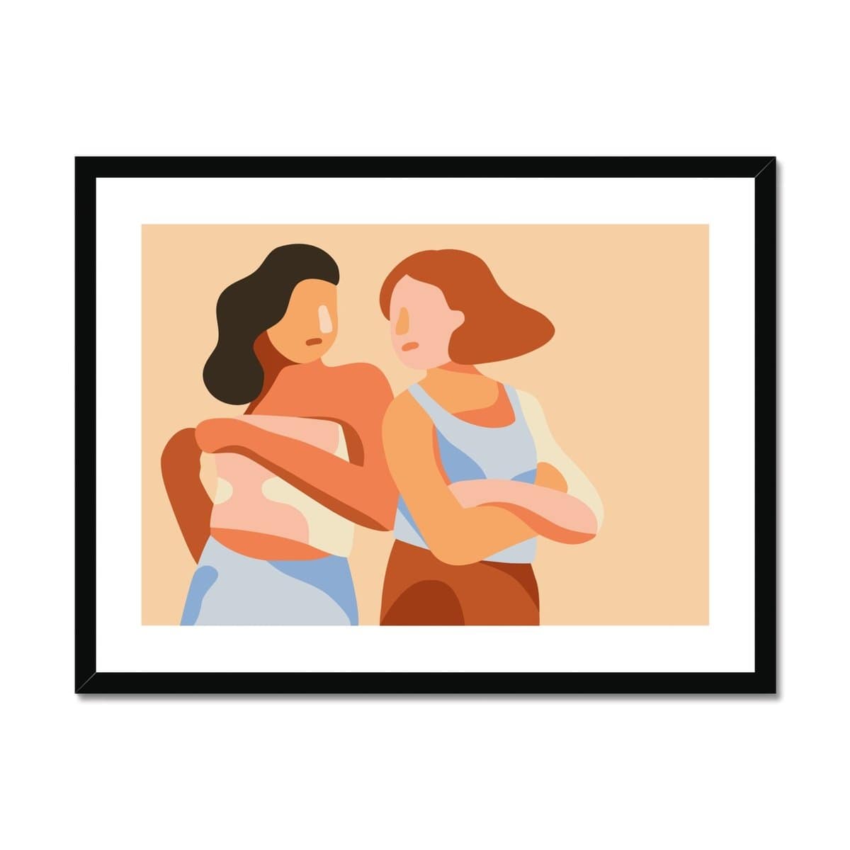 Prodigi Fine art 24"x18" / Black Frame Cecile Gariepy | Tribute To Susan Meiselas 2