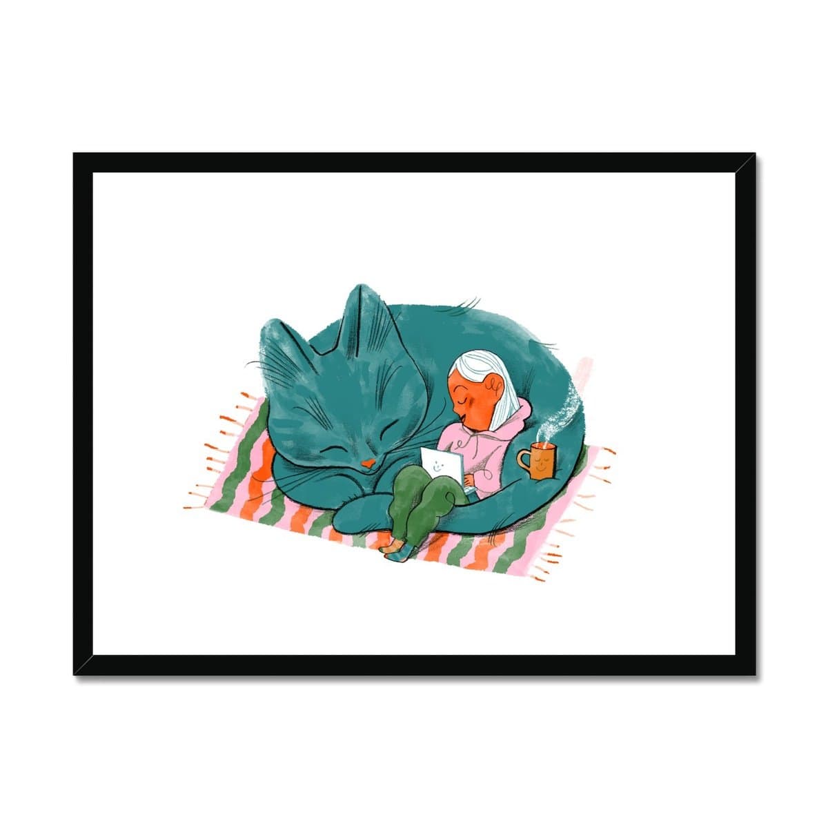 Prodigi Fine art 24"x18" / Black Frame Charlotte Dumortier | At Home