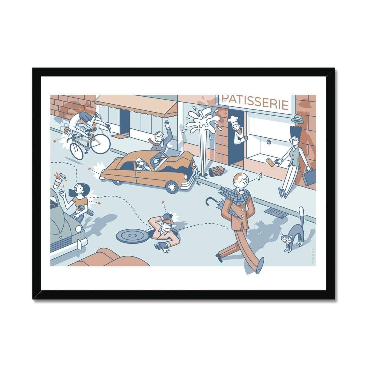 Prodigi Fine art 24"x18" / Black Frame Greg Clarke | Blithe Spirit