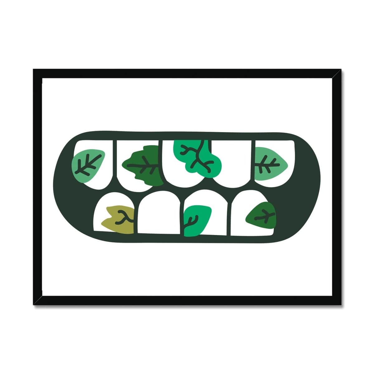 Prodigi Fine art 24"x18" / Black Frame Jasper Van Gestel | Vegan Grillz