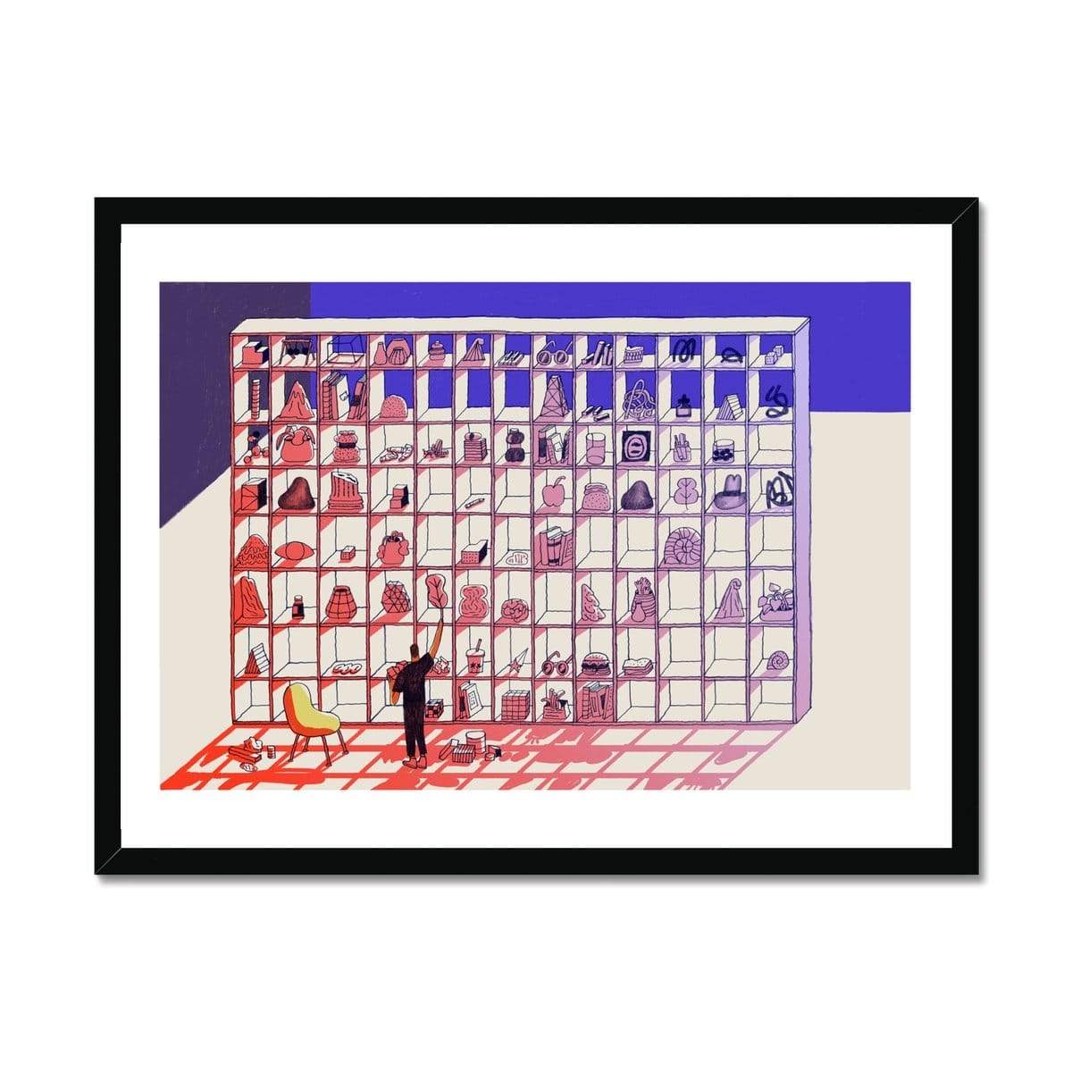 Prodigi Fine art 24"x18" / Black Frame Josh Cochran | Everything in its Right Place