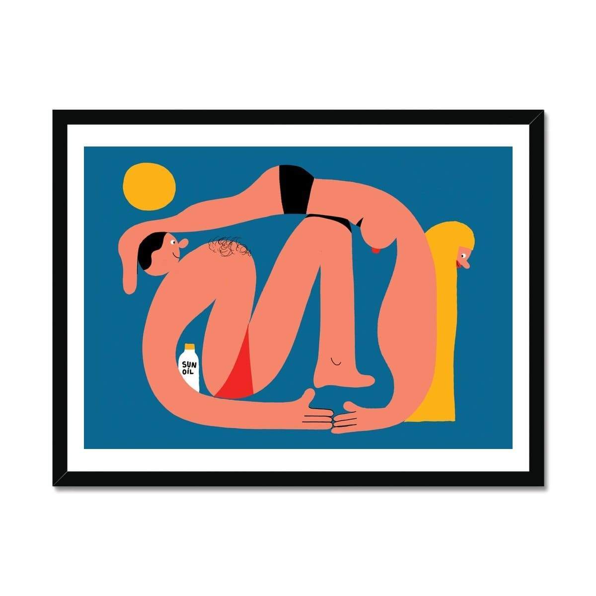 Prodigi Fine art 24"x18" / Black Frame Lukasz Golędzinowski | Couple